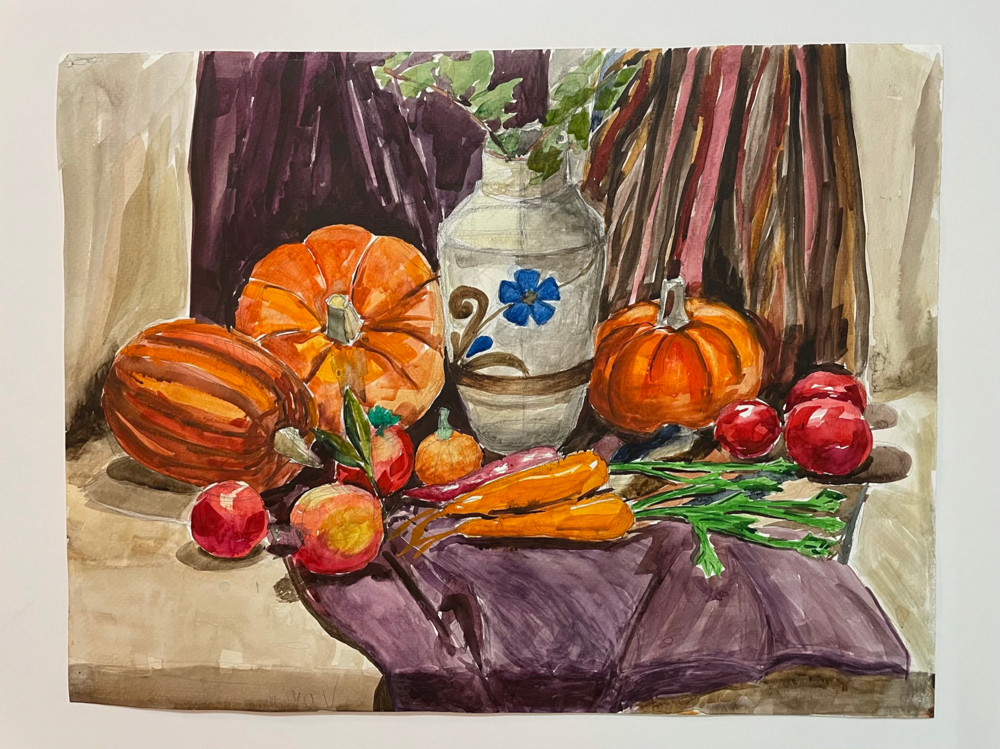 Pumpkin Still Life